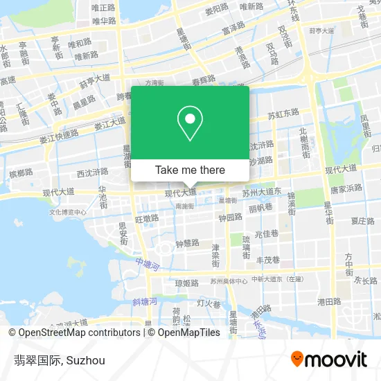 翡翠国际 map