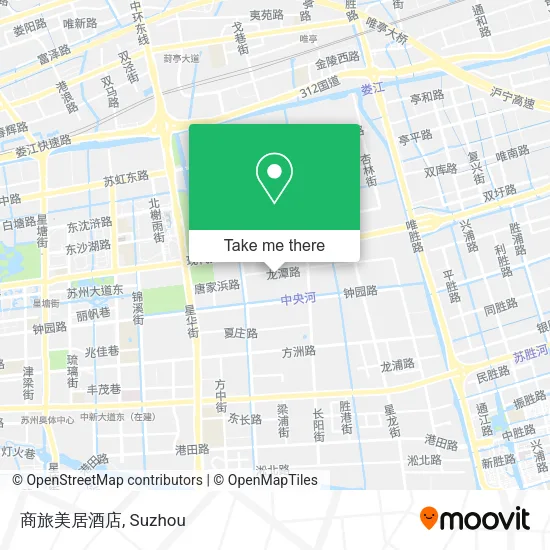 商旅美居酒店 map