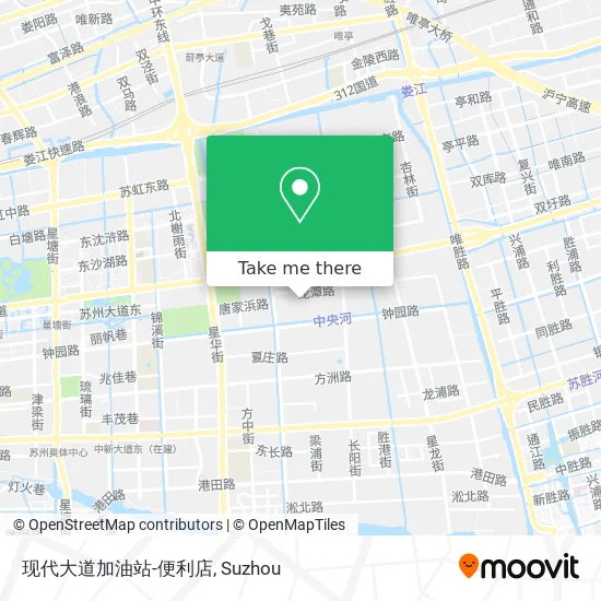 现代大道加油站-便利店 map