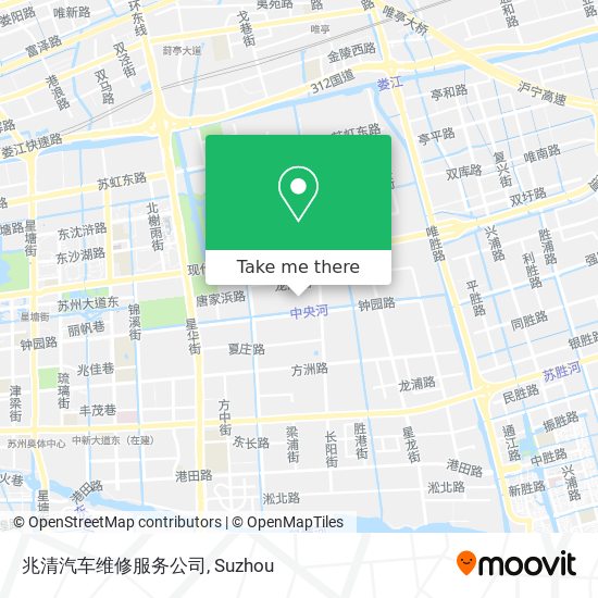 兆清汽车维修服务公司 map