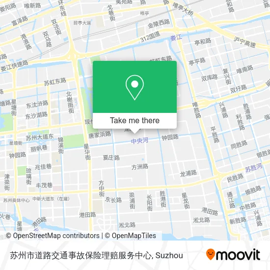 苏州市道路交通事故保险理赔服务中心 map