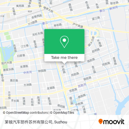 莱顿汽车部件苏州有限公司 map