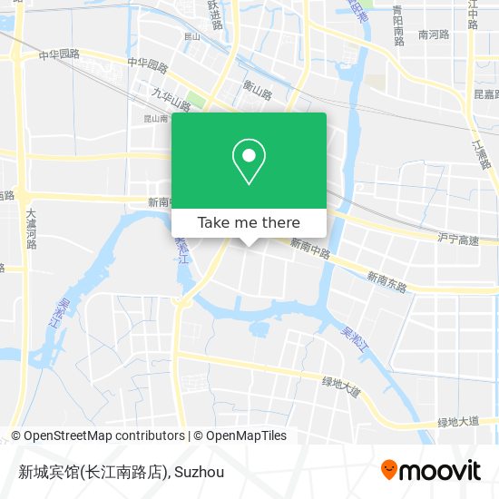 新城宾馆(长江南路店) map