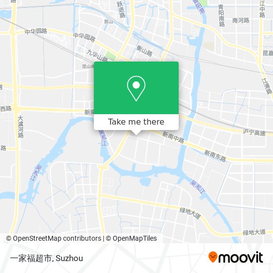 一家福超市 map