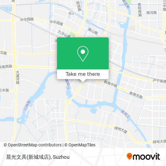 晨光文具(新城域店) map