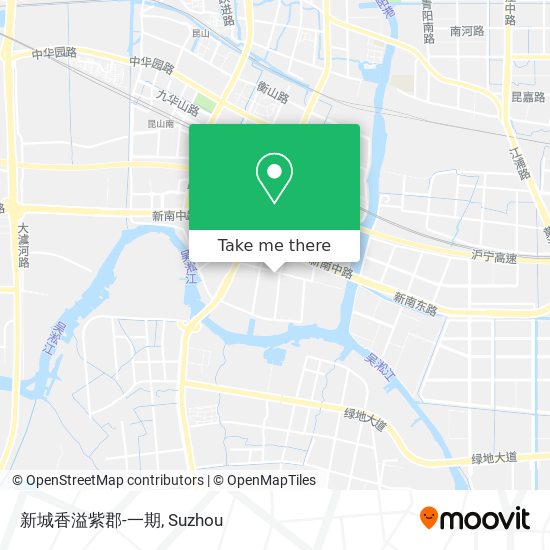 新城香溢紫郡-一期 map
