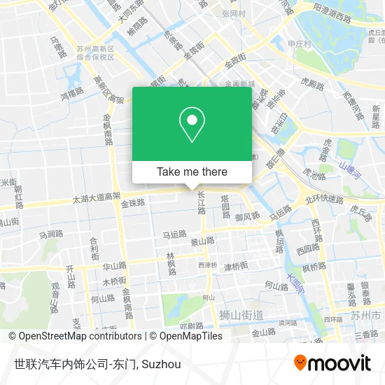 世联汽车内饰公司-东门 map