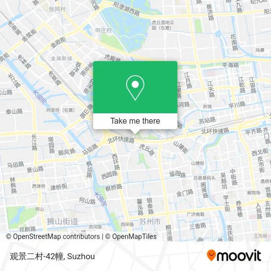 观景二村-42幢 map