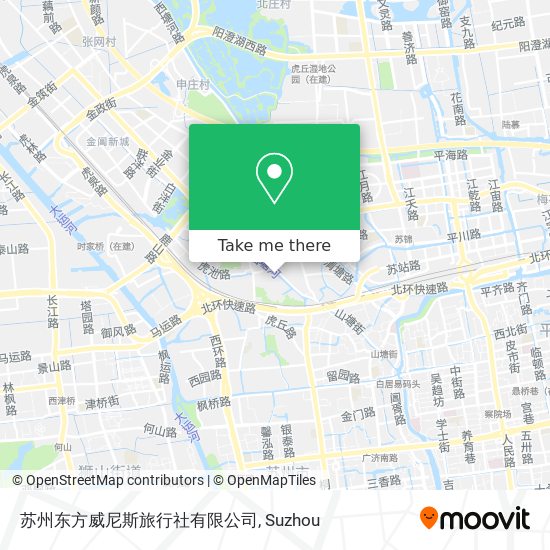 苏州东方威尼斯旅行社有限公司 map
