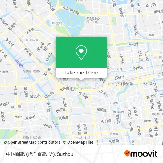 中国邮政(虎丘邮政所) map