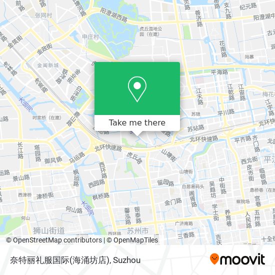 奈特丽礼服国际(海涌坊店) map