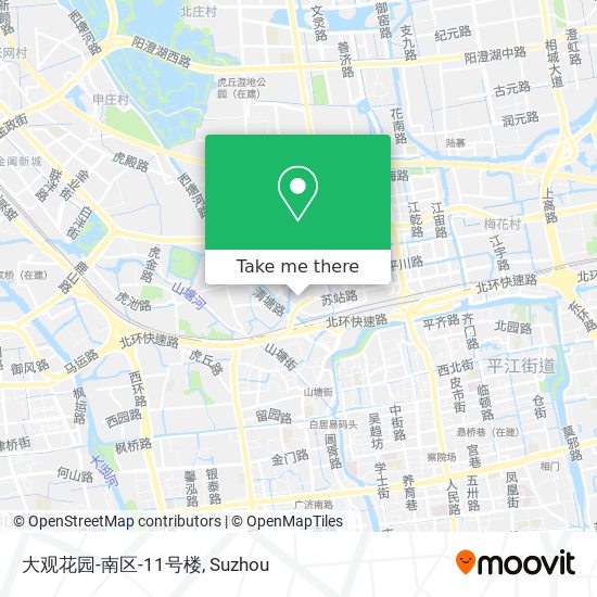 大观花园-南区-11号楼 map
