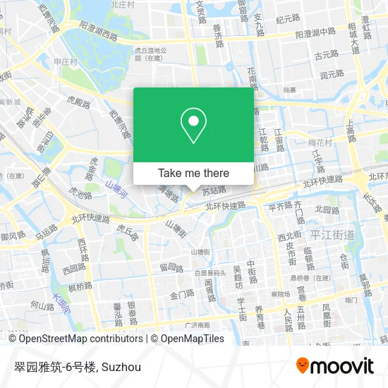 翠园雅筑-6号楼 map