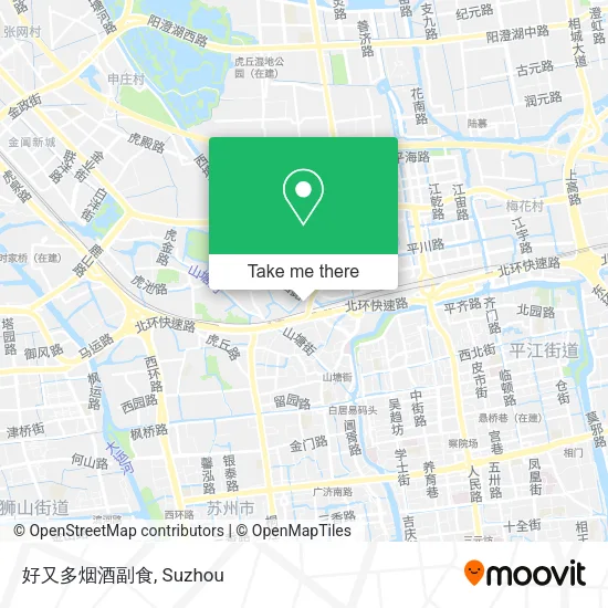 好又多烟酒副食 map