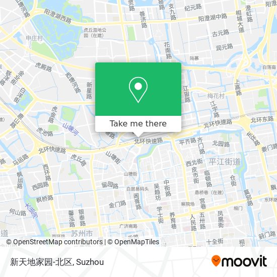 新天地家园-北区 map