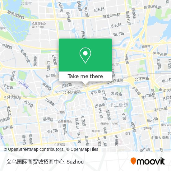 义乌国际商贸城招商中心 map