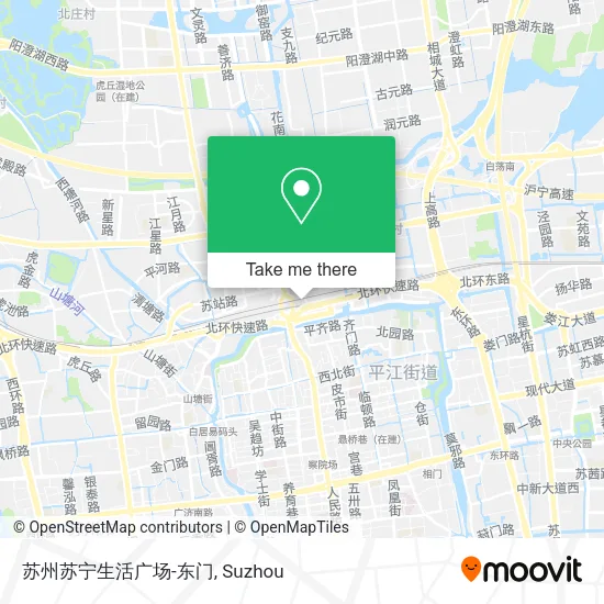 苏州苏宁生活广场-东门 map