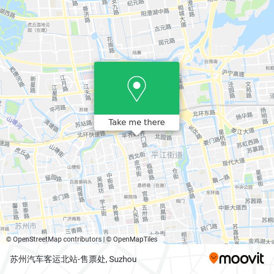 苏州汽车客运北站-售票处 map