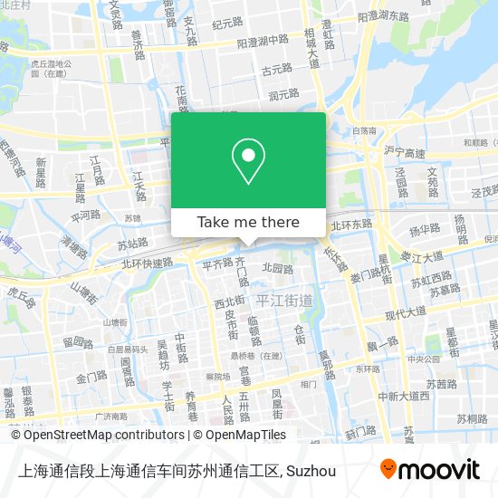上海通信段上海通信车间苏州通信工区 map