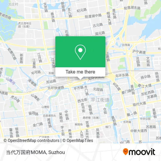 当代万国府MOMA map