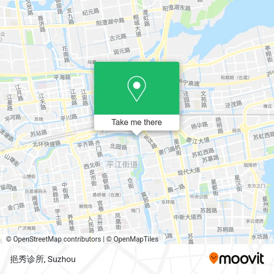 挹秀诊所 map