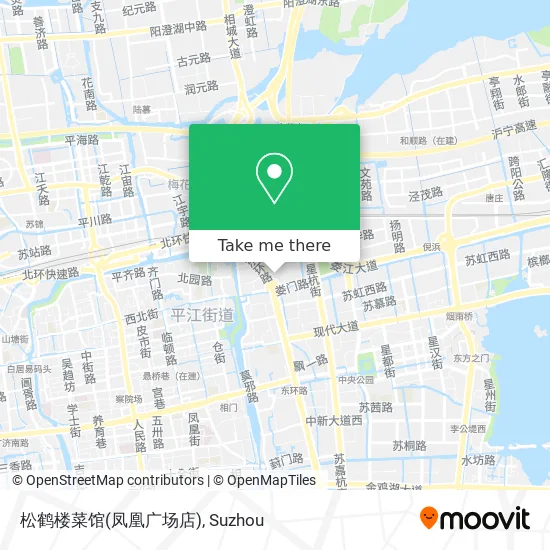 松鹤楼菜馆(凤凰广场店) map