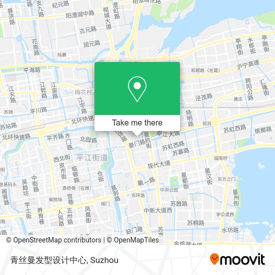 青丝曼发型设计中心 map