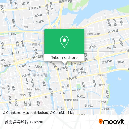 苏安乒乓球馆 map