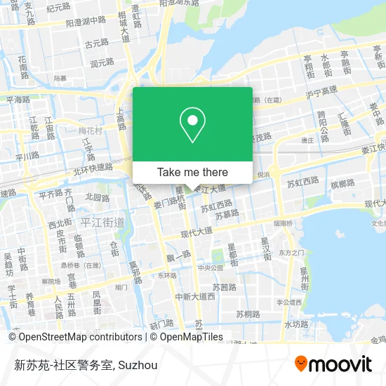 新苏苑-社区警务室 map