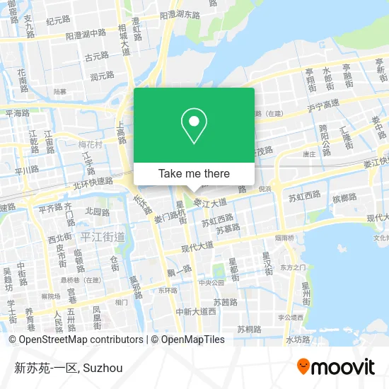 新苏苑-一区 map