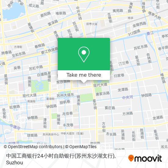 中国工商银行24小时自助银行(苏州东沙湖支行) map