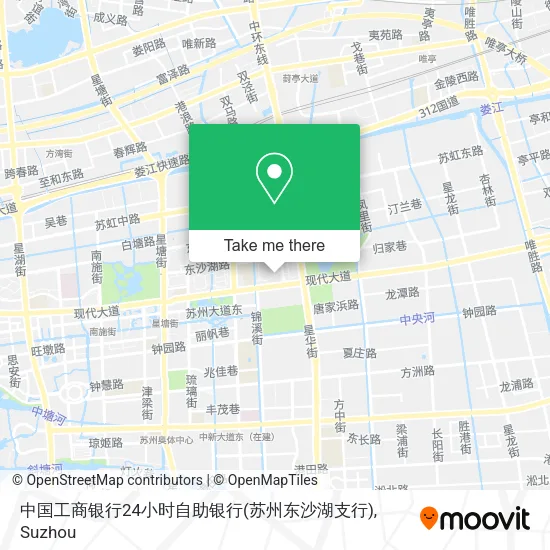 中国工商银行24小时自助银行(苏州东沙湖支行) map