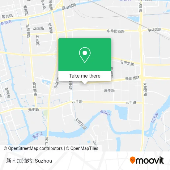 新南加油站 map