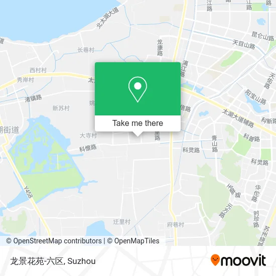 龙景花苑-六区 map