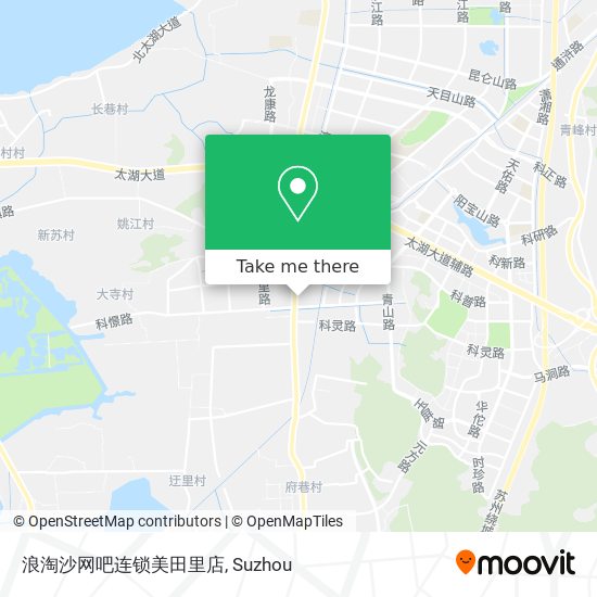 浪淘沙网吧连锁美田里店 map