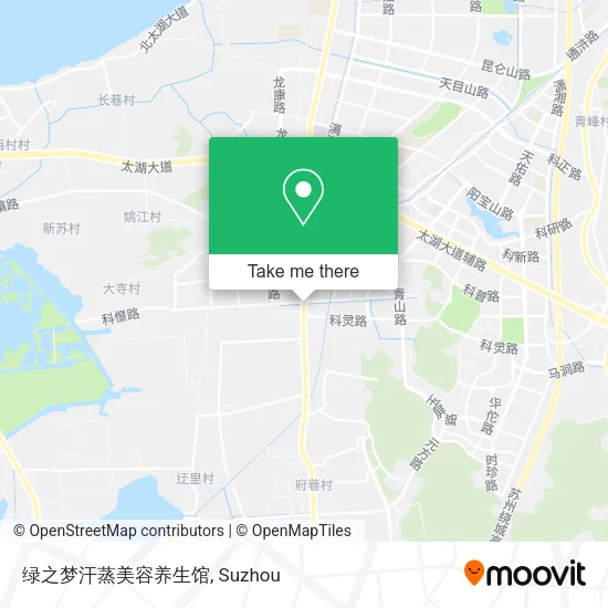 绿之梦汗蒸美容养生馆 map
