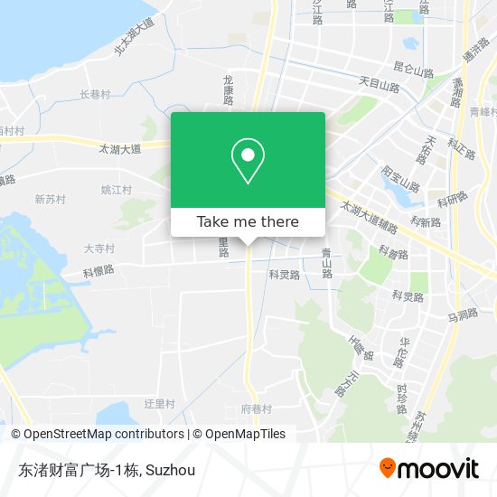 东渚财富广场-1栋 map