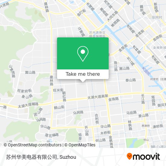 苏州华美电器有限公司 map