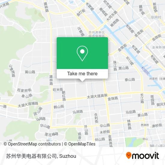 苏州华美电器有限公司 map