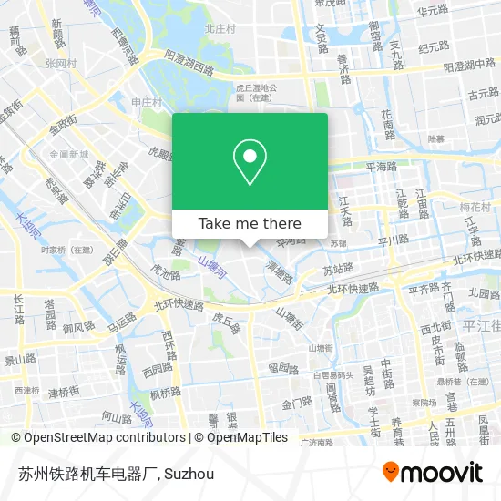 苏州铁路机车电器厂 map
