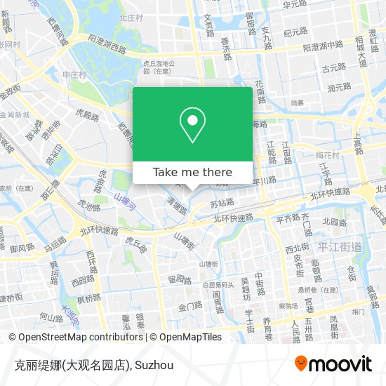 克丽缇娜(大观名园店) map