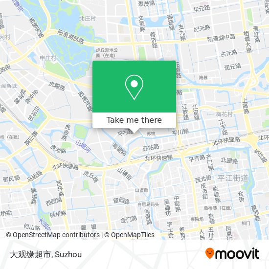 大观缘超市 map