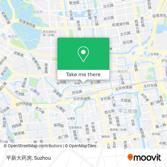 平新大药房 map