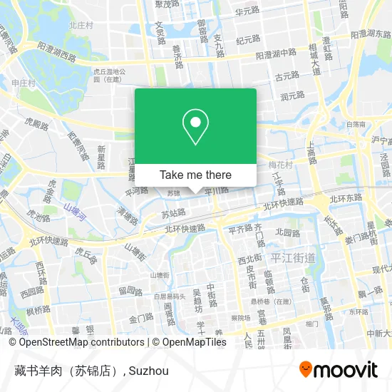 藏书羊肉（苏锦店） map