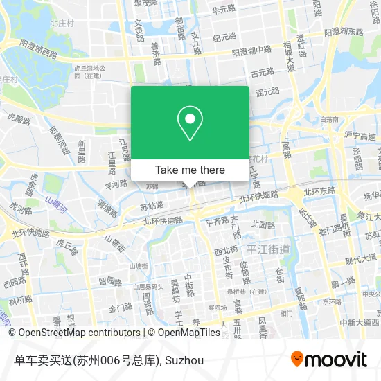 单车卖买送(苏州006号总库) map