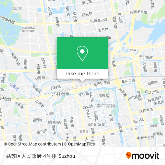 姑苏区人民政府-4号楼 map