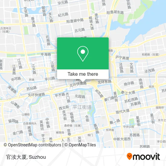 官渎大厦 map