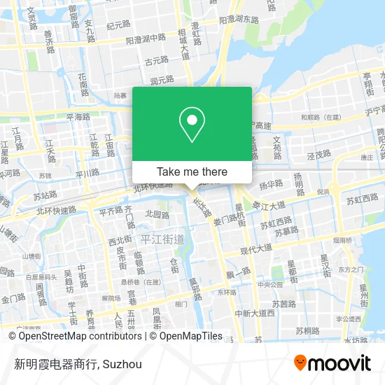 新明霞电器商行 map