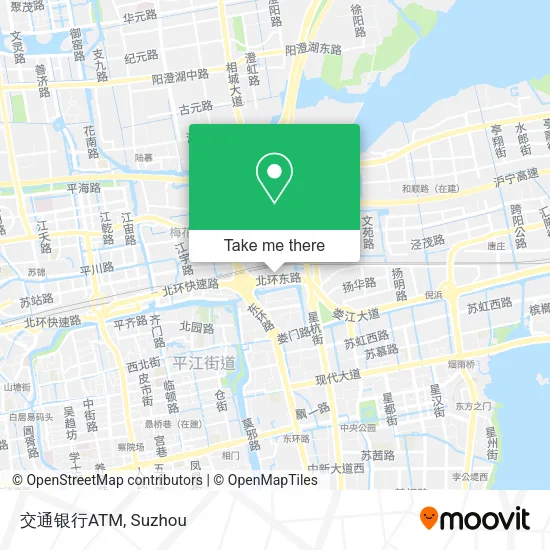 交通银行ATM map