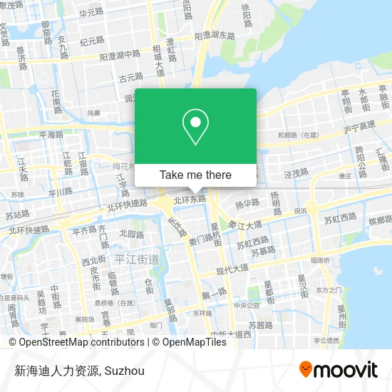 新海迪人力资源 map